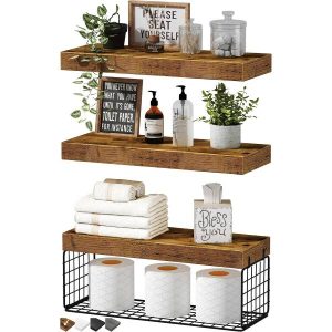 Bathroom Shelves Over Toilet